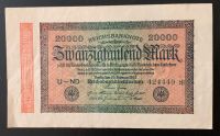 20000 Mark Reichsbanknote 1923 Berlin - Charlottenburg Vorschau