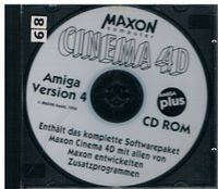 Maxon Cinema 4D Version 4 für Amiga - CD - Rarität Thüringen - Arnstadt Vorschau