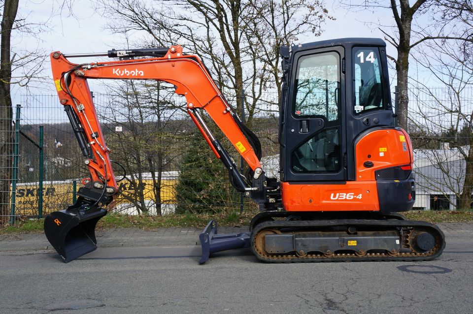 Minibagger Kubota U36-4 mit MS03 SW Löffelpaket * in Waldbröl