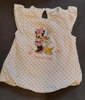 Baby Mädchen Disney Minnie Daisy kurzarm Shirt weiß 80 Bayern - Traitsching Vorschau