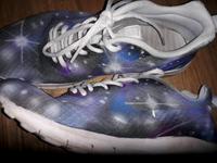 Artsy Nike Air Galaxy, customized Halenbeck-Rohlsdorf - Brügge Vorschau