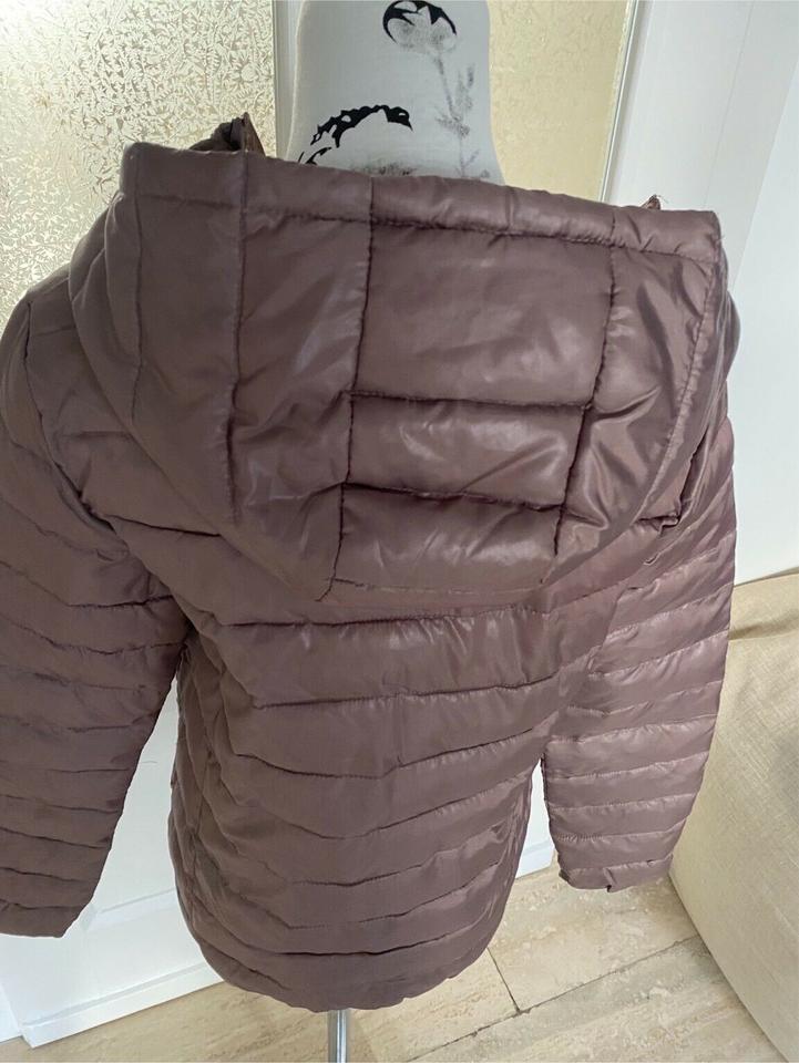 Leichte Sommer Steppjacke, braun, Gr 36, Top Zustand in Rheda-Wiedenbrück