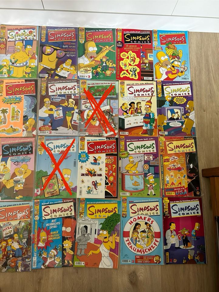 Simpsons Comic Sammlung 68 Stück in Ammersbek