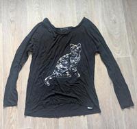 Pullover mit Katze aus Pailletten Thüringen - Hermsdorf Vorschau