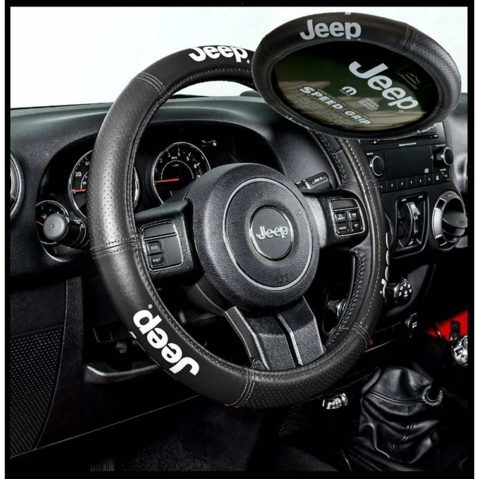 Auto-Lenkradabdeckung für Jeep Wrangler Cherokee Compass Grand