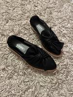 Maripé Mokassin Slipper Spitz Leder Schwarz - Gr.38 1/2 Nordrhein-Westfalen - Neuss Vorschau