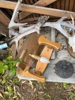 Verschenke deko, alte Lampe wandlampe ddr shabby Leipzig - Altlindenau Vorschau