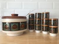 70er Bowleset Keramik Western German Schale Tasse Schüssel Hemelingen - Hastedt Vorschau