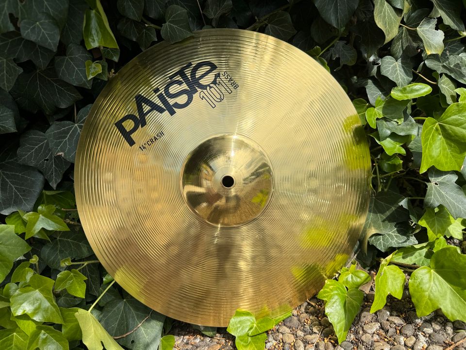 Paiste Hi Hat 14“ Crash 101 Brass in Düsseldorf