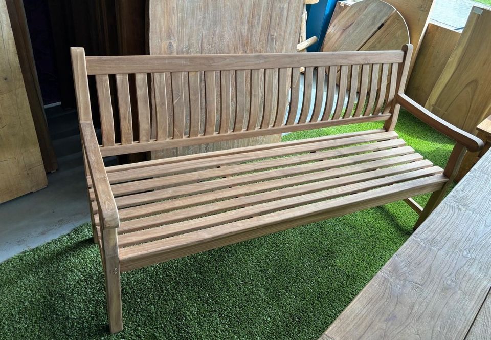 Garten sofa teak holz 180 cm in Rhede