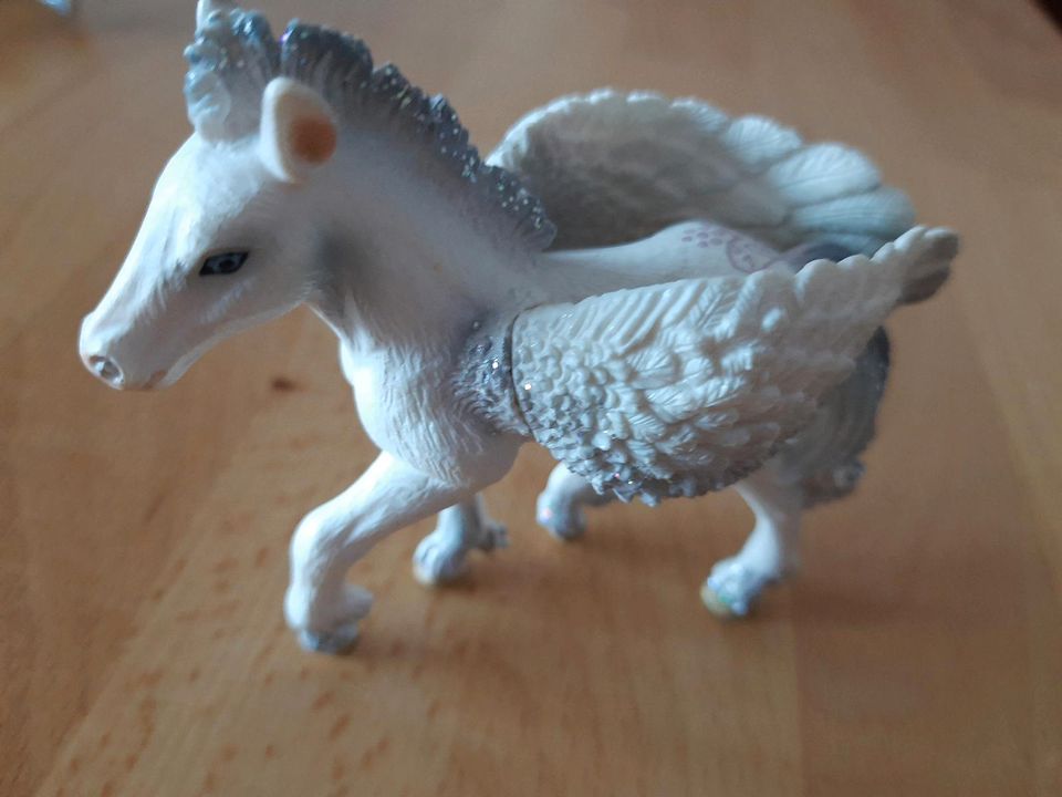 12 Scheich Tiere Figuren Pferd Pegasus Einhorn in Nettetal