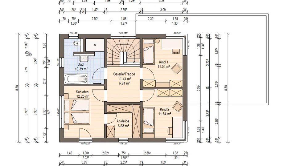 Hochwertiges Ausbauhaus - Gestalten Sie Ihr Traumheim nach Ihren Wünschen in Altenmünster inkl. Grundstück in Stadtlauringen