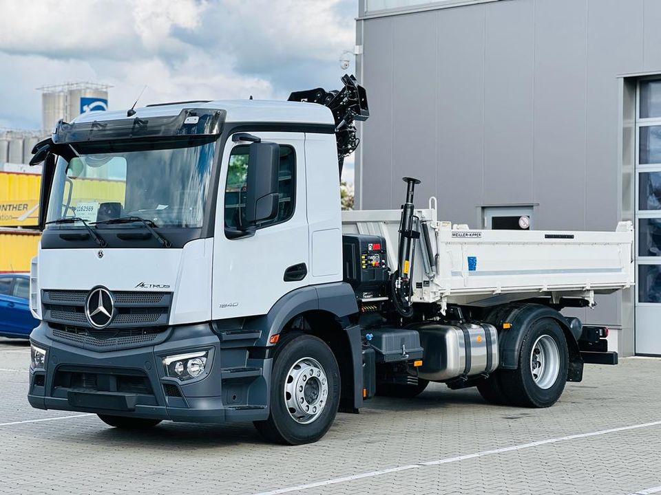 Mercedes-Benz Actros 1840 | 4x2 | Dreiseitenkipper | HIAB 118-3 | Automatik | Euro 6 | Neufahrzeug in Schüttorf