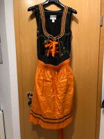 Trachten Dirndl von MarJo 44 schwarz orange Baden-Württemberg - Meckenbeuren Vorschau