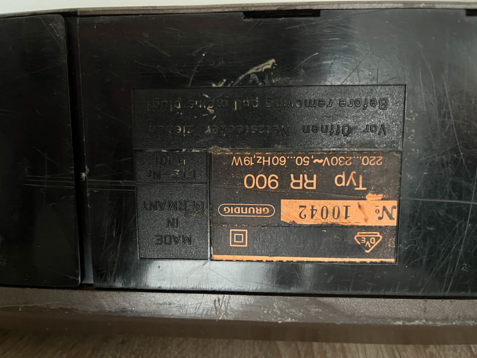 Grundig Radio RR900 in Kraichtal