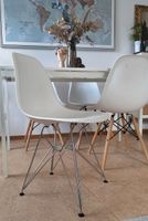 Vitra | EAMES PLASTIC SIDE CHAIR | DSR | Weiß & Chrom Stuttgart - Stuttgart-Mitte Vorschau