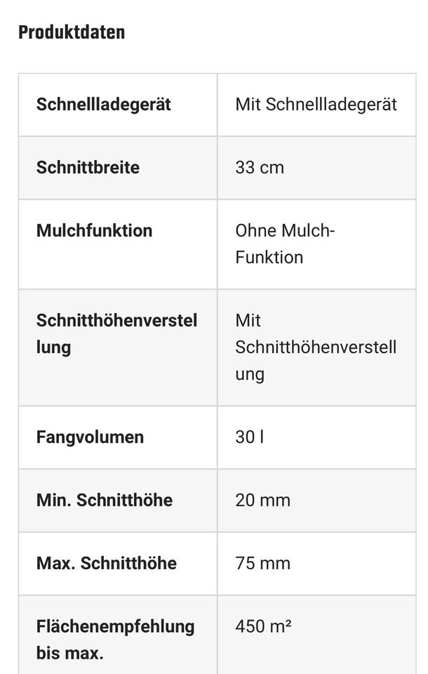 Makita Akku-Rasenmäher DLM330RM 18 V/4 Ah mit Akku und Ladegerät in Düren