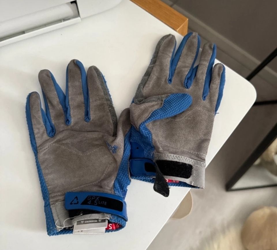 LEATT Motocross Handschuhe neuwertig, Größe S. Kinder blau. in Falkensee