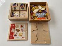 Ankleidespiel/ Teddypuzzle und Memory aus Holz Niedersachsen - Vechelde Vorschau