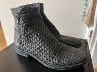 Fru.it Stiefel Stiefelette geflochten Leder schwarz 39 Frankfurt am Main - Seckbach Vorschau