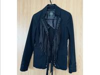 Blonde No. 8 Jacke, Gr. S, Fransen, Blazer, Fransenjacke, schwarz Nordrhein-Westfalen - Kerpen Vorschau
