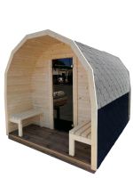 Gartensauna Pod Fasssauna Aussensauna 3m Saunahaus Camping Hamburg-Nord - Hamburg Barmbek Vorschau