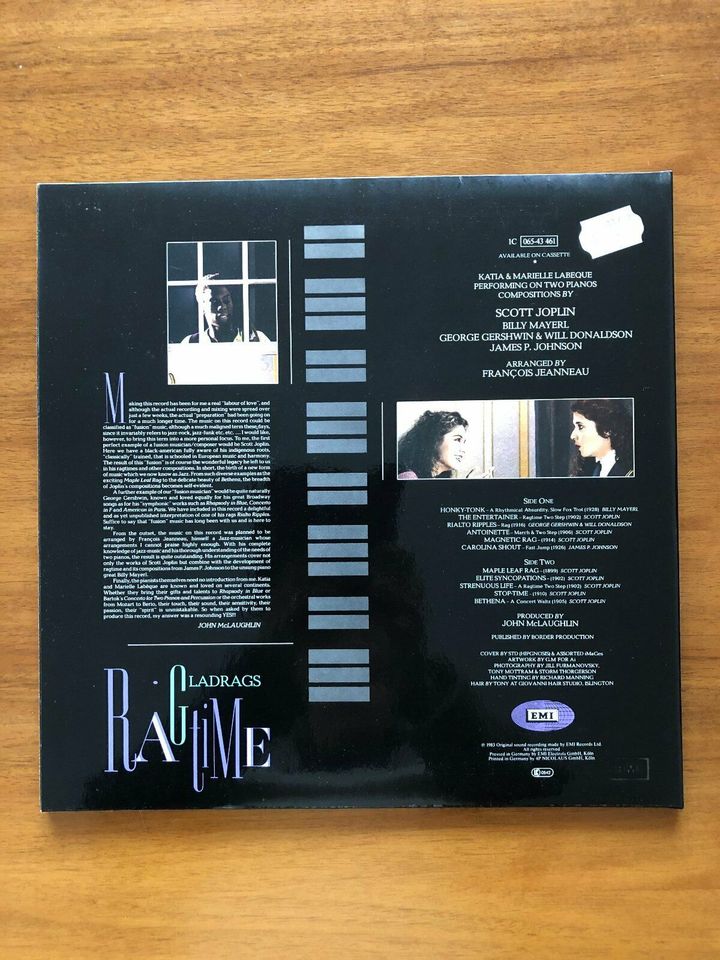 Ragtime - Doppelklavier - LP in Bückeburg