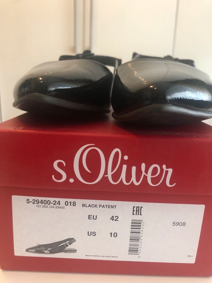 S. Oliver Schuhe  Pumps Gr 42 NEU in Wonsheim