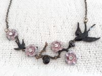 Halskette mit Krischblüten Cherry Blossom Köln - Köln Merheim Vorschau