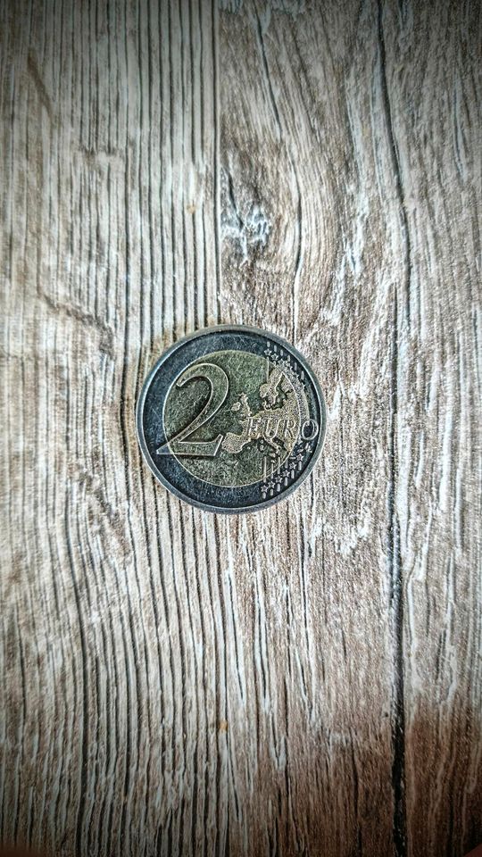 2 Euro Münze fehlprägung in Brannenburg