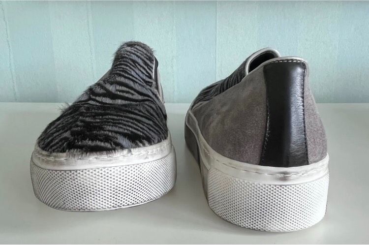 EBARRITO Italy loafer slipper fell 40 NEU Boden in Alpen