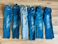 Jeans Räuberpaket Gr.128 Niedersachsen - Drebber Vorschau