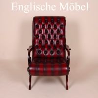 Englische Möbel Chesterfield Antik Leder Stuhl Sessel Armlehne UK Brandenburg - Potsdam Vorschau