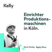 Einrichter Produktionsmaschinen (m/w/d) Köln - Humboldt-Gremberg Vorschau