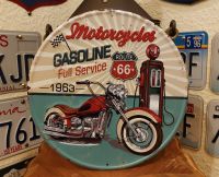 Blechschild- Motor Cycles Gasoline Essen - Essen-Stadtmitte Vorschau