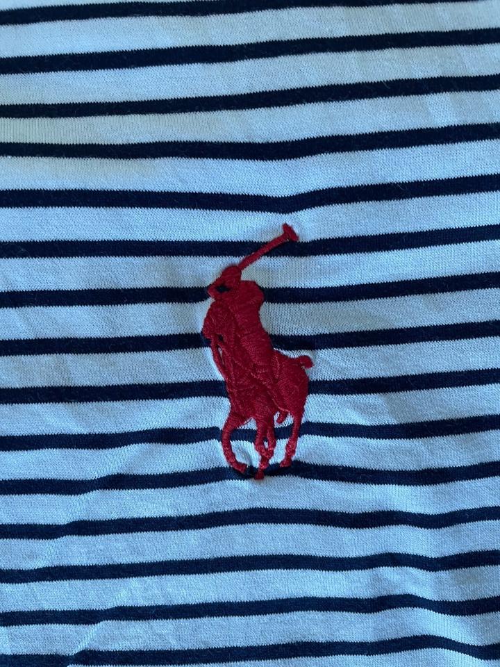 Ralph Lauren Polo Shirt Big Pony Big Logo Schwarz Weiß L in Wassenberg