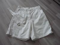 Damen Shorts Gr. 38 weiß mit Gürtel Berlin - Lichtenberg Vorschau