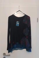 Neu Desigual Shirt Bluse streatch Gr. M / 36 38 S schwarz bunt Niedersachsen - Walsrode Vorschau