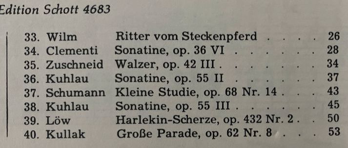 Klavier Noten  Zuschneid: Ausgewählte Sonatinen und Stücke Heft 2 in Erlangen