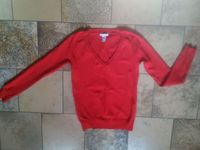 Roter Pulli Pullover Oberteil Mango Baumwolle Red Boho Chic Paris Bayern - Gilching Vorschau