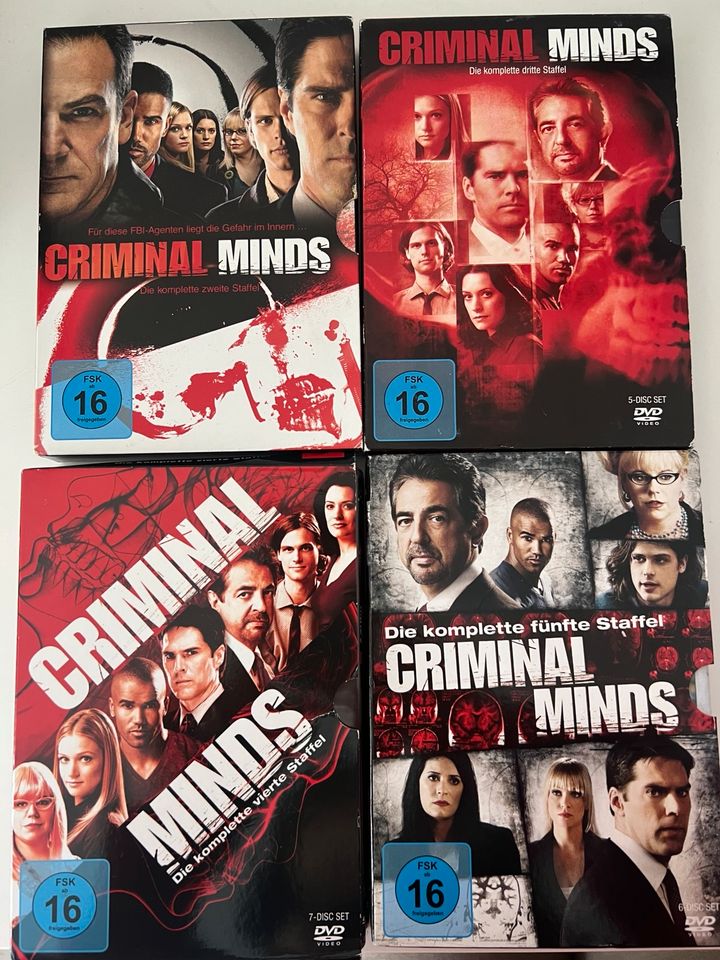 Crime Serie Criminal Minds Staffel 2-5 in Ronnenberg
