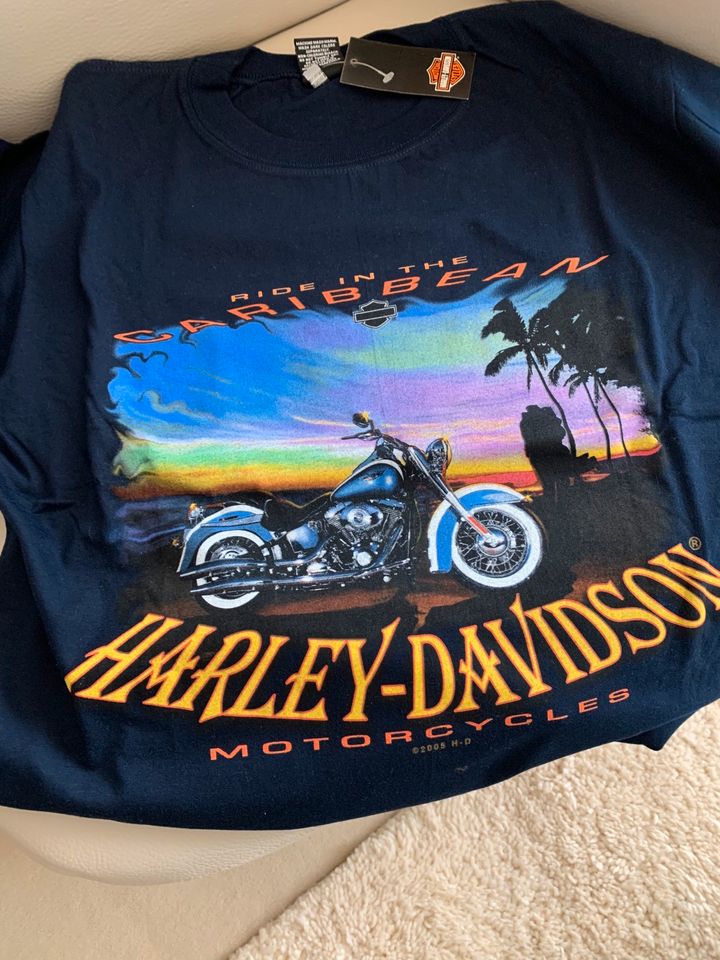 Harley Davidson T- Shirt Gr. M *Bonaire * in Magdeburg