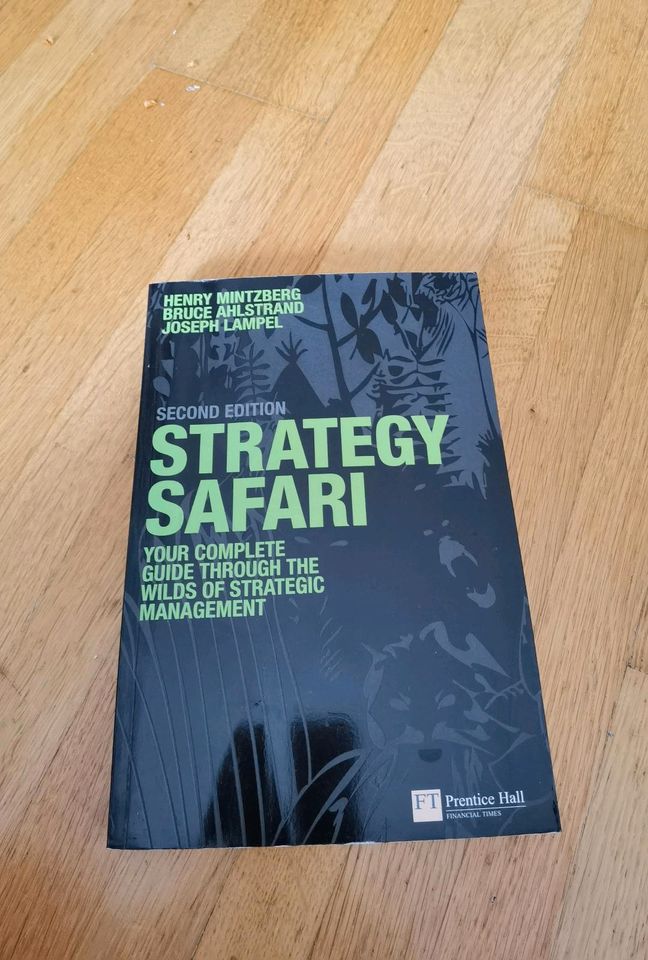 Strategy Safari  Buch von Mintzberg Strategisches Management in Regensburg