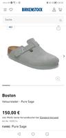 Birkenstock, Boston, Veloursleder, Pure Sage Nordrhein-Westfalen - Witten Vorschau