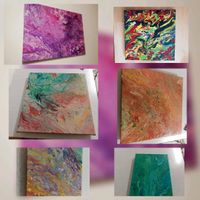 Acryl Bilder Leinwand Pouring Niedersachsen - Lehre Vorschau