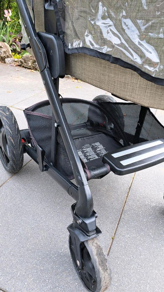 Kinderwagen Joie Chrome DLX in tannengrün in Rastatt