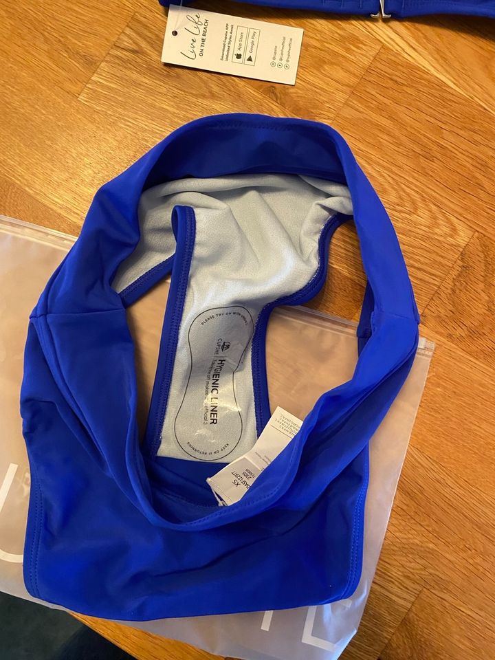 Bikini cupshe Gr XS 34 blau neu in Molbergen