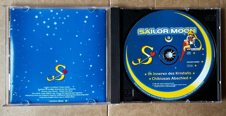 CD Sailor Moon – Im Inneren Des Kristalls / Chibiusas Abschied in Herscheid