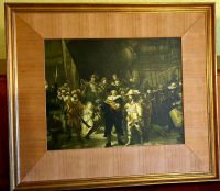 Rembrandt van Rijn / Nachtwache, altes Gemälde,  Replikation Niedersachsen - Schortens Vorschau