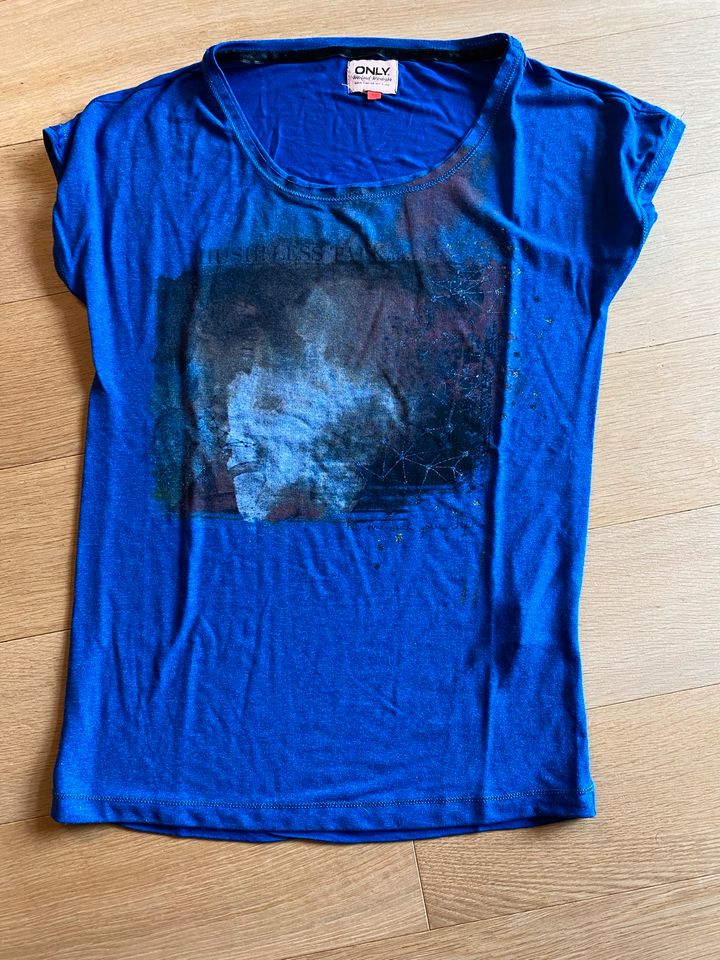 Damen Shirt Only xs 34 Blau T-Shirt s 36 shirt tops in Syke